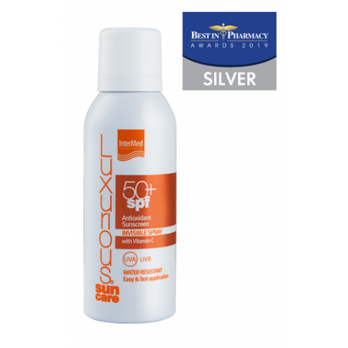 Luxurious Suncare Antioxidant Sunscreen Invisible Spray SPF 50+, Με Βιταμίνη C 100ml