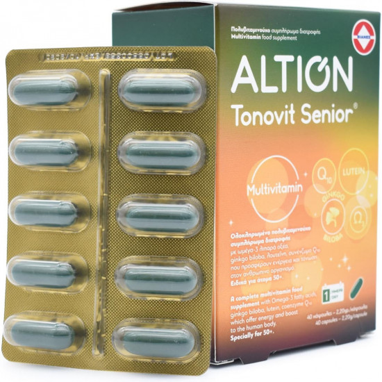 Altion Tonovit Senior Multivitamin 40 κάψουλες