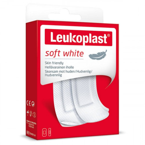 BSN Medical Leukoplast Soft White Αυτοκόλλητα Επιθέματα Λευκά σε 2 μεγέθη, 20τεμ