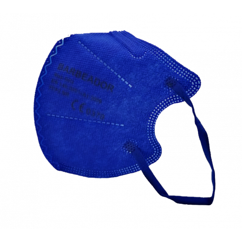 Barbeador Max-06G Μάσκα Προστασίας FFP2 για Παιδιά σε Μπλε Σκούρο χρώμα 20τμχ