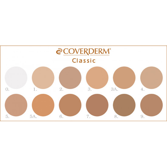Coverderm Classic Concealing Foundation SPF30 no.6, 15ml