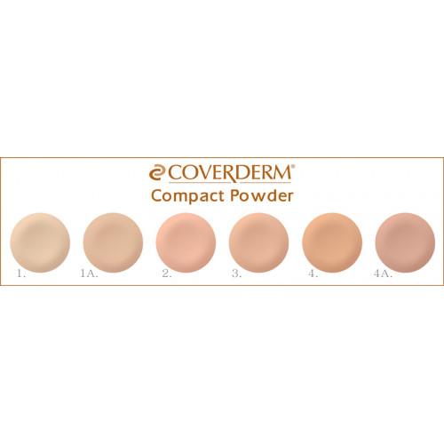 Coverderm Compact Powder για Κανονική Επιδερμίδα 10gr no.4