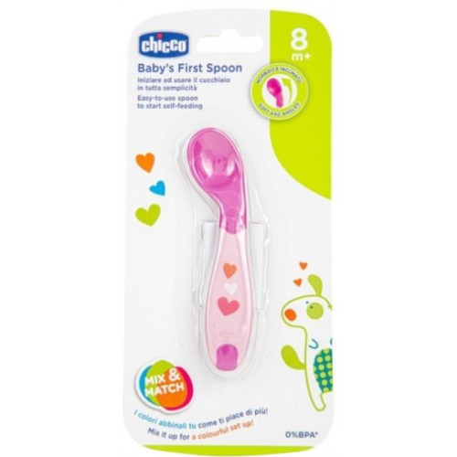 CHICCO - Baby's First Spoon 8m+