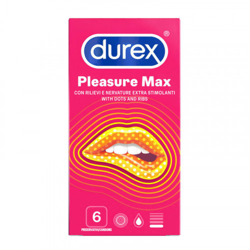 Durex Pleasuremax 6τμχ