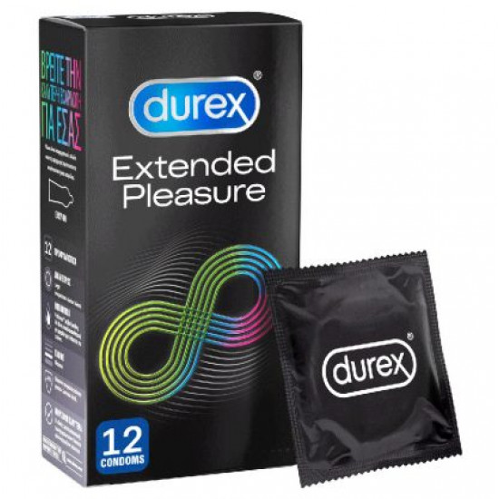 Durex EXTENDED PLEASURE 12τμχ