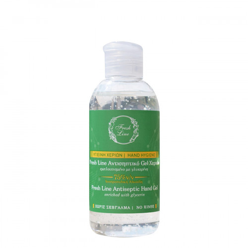 Fresh Line ANTISEPTIC Αντισηπτικό gel χεριών  75% v/v Αιθυλική Αλκοόλη, 100ml