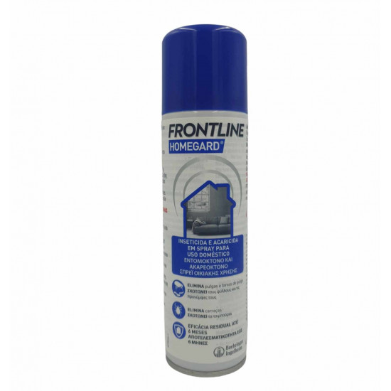 Frontline Homegard Εντομοκτόνο Spray για Ψύλλους 250mL
