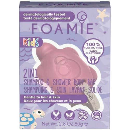Foamie Shampoo & Shower Body Bar Strawberry 80gr