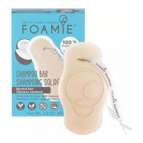 Foamie Shampoo Bar - Coconut for Normal Hair 80gr