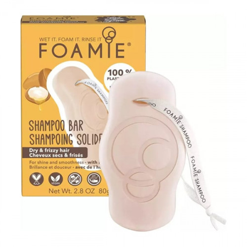 Foamie Shampoo Bar - Argan Oil for Dry and Frizzy Hair 80gr