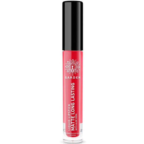 Garden Liquid Lipstick Matte 05 Glorious Red Υγρό Mατ Kραγιόν Mακράς Διαρκείας 4mL