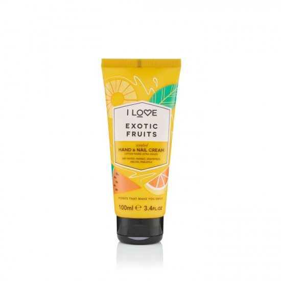 I Love Scents Exotic Fruit Hand and Nail Cream 100ml
