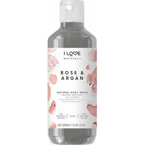 I Love Scents Rose & Argan Body Wash 500ml
