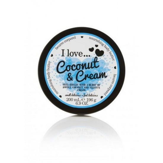 I Love Originals Coconut & Cream Body Butter 200ml