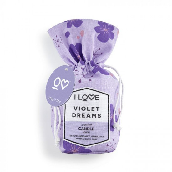 I Love Scents Violet Dreams Candle 520g