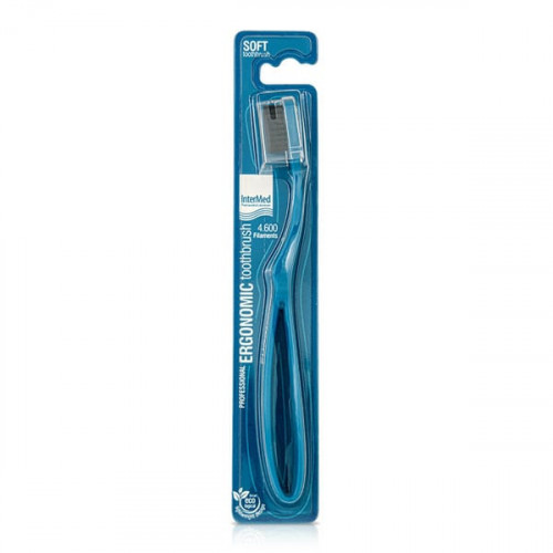 Intermed Professional Ergonomic Toothbrush Soft Μπλε