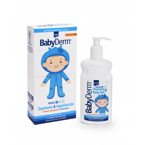 Babyderm Shampoo & Body Bath 300ml