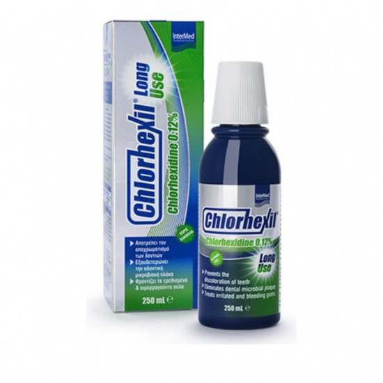 InterMed Chlorhexil 0.12% Mouthwash - Long Use, 250 ml