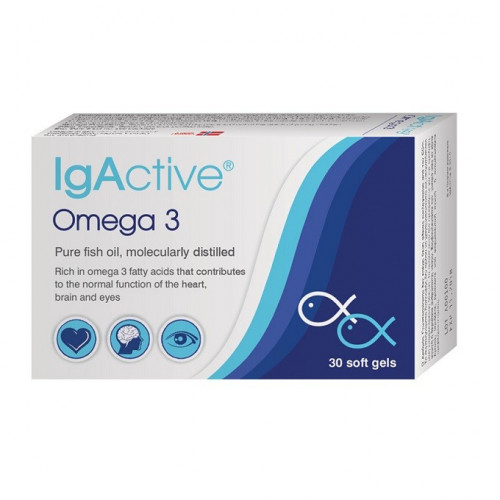 IgActive Omega 3 1000mg 30 μαλακές κάψουλες