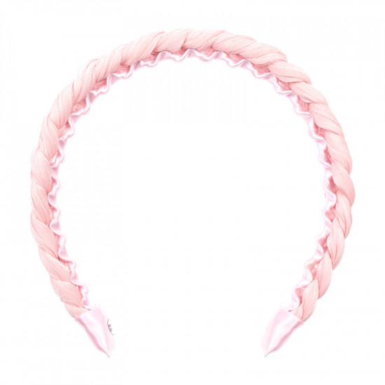 Invisibobble Hairhalo Retro Dreamin Eat Pink and Be Merry-Στέκα Μαλλιών σε Ροζ Χρώμα