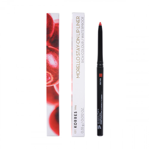 Korres Morello Stay-On Lip Liner 02 Real Red