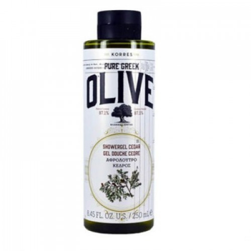 KORRES Pure Greek Olive Showergel Cedar - Αφρόλουτρο Κέδρος 250ml