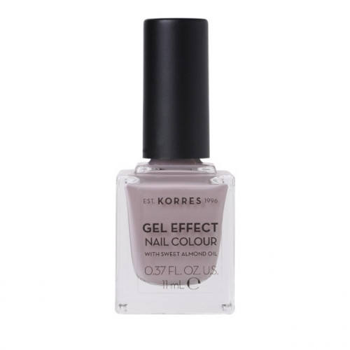 Korres Gel Effect Nail Colour With Sweet Almond Oil No.35 Cocoa Cream 11ml