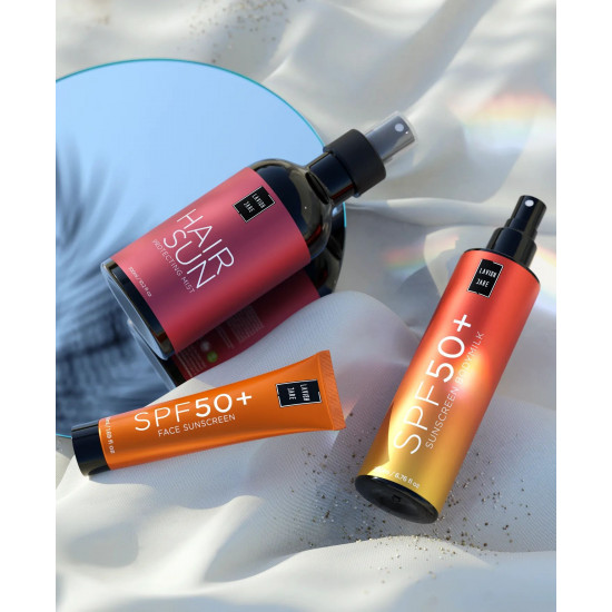 Lavish Care Sunscreen Face Cream SPF30+, Αντηλιακή Κρέμα Προσώπου SPF30+ χωρίς χρώμα 50mL