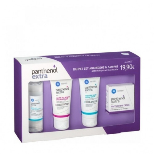 Panthenol Extra Promo Micellear True Cleancer 100ml & Facial Scrub 50ml & Intensive Mask 50ml & Face/Eye Cream 50mlnsive Mask 50ml & Face/Eye Cream 50ml