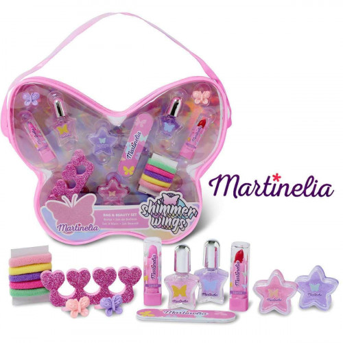 Martinelia Shimmer Wings Butterfly Bag & Beauty Set Παιδικό Σετ Ομορφιάς σε Τσάντα σε Σχήμα Πεταλούδας