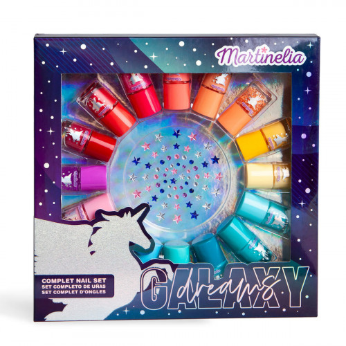 Martinelia Galaxy Dreams Complet Nail Set – Βερνίκια Νυχιών 16 x 4mL, & Αυτοκόλλητα