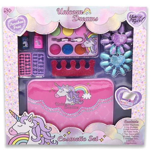 You Go Girl Unicorn Dreams make-up cosmetics set
