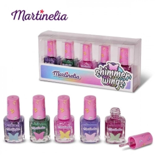 Martinelia Shimmer Wings Nail Set με 5 Βερνίκια Νινιών 4ml
