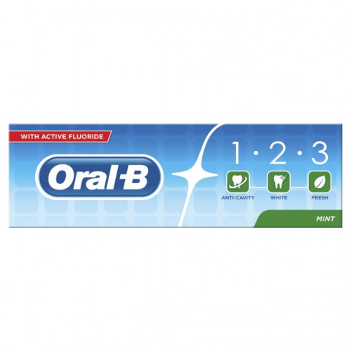 Oral-B 1-2-3 Οδοντόκρεμα 75ml