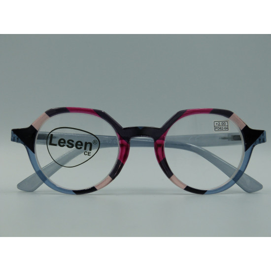 LESEN R7535 Γυαλιά Πρεσβυωπίας (κοκκινο-μπλε) +4,00