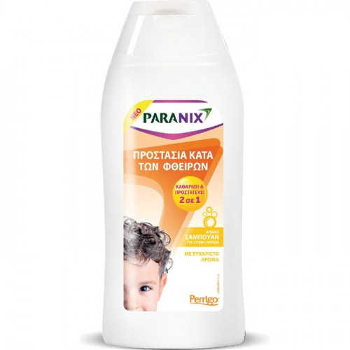 Paranix Protection Shampoo 2 σε 1 Απαλό Σαμπουάν για Προστασία κατά των Φθειρών 200ml