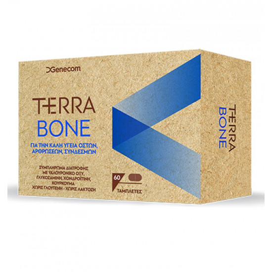Genecom Terra Bone Συμπλήρωμα Διατροφής για τα Οστά & τις Αρθρώσεις, 60 caps