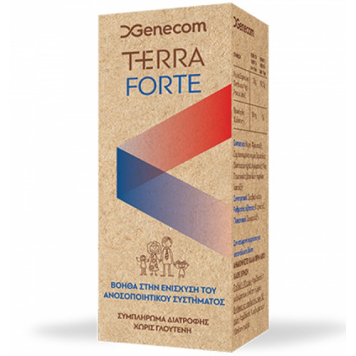 Genecom Terra Forte Σιρόπι για την ενίσχυση του ανοσοποιητικού, 100ml
