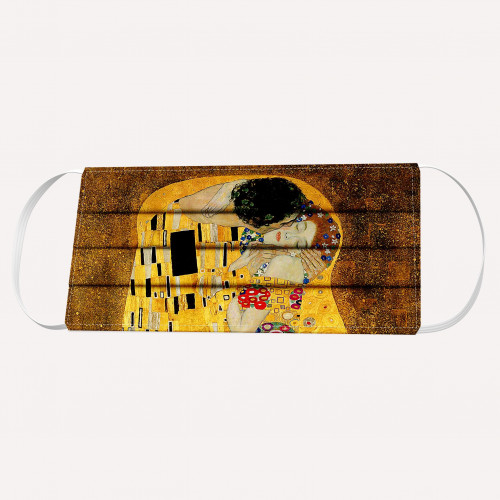 Υφασμάτινη Μάσκα, Klimt-Το Φιλί