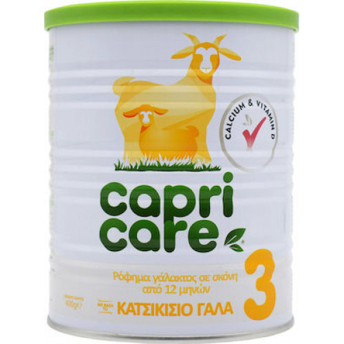 Capricare Γάλα σε Σκόνη 3ης Βρεφικής Ηλικίας 12m+ 400gr