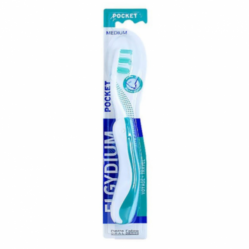 ELGYDIUM Pocket Toothbrush Οδοντόβουρτσα Ταξιδιού 1 Τεμάχιο