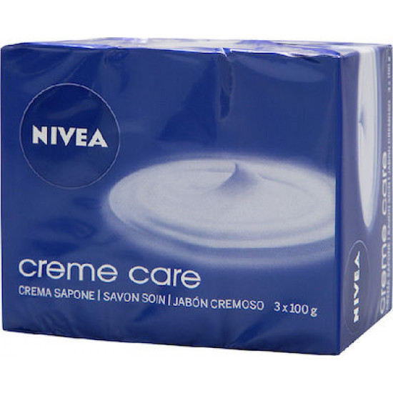 Nivea Creme Care Soap Bar 3x100gr