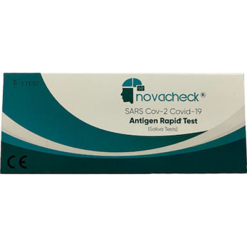Novacheck Sars CoV-2 Covid-19 Antigen Rapid Test Saliva 1τμχ