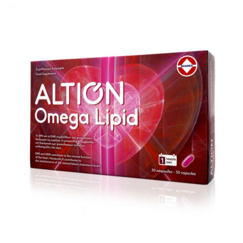 ALTION Omega Lipid Συμπλήρωμα Διατροφής 30 Κάψουλες