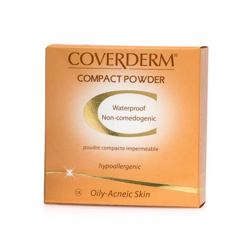 COVERDERM - COMPACT POWDER Oily/Acneic Skin No1Α - 10gr