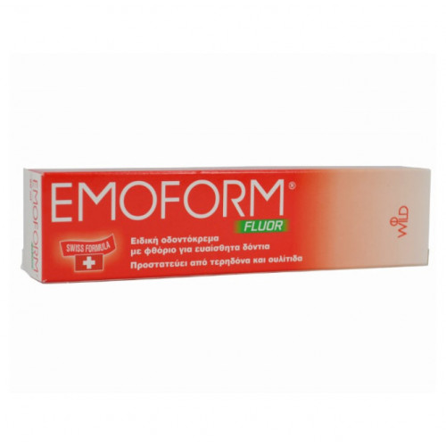EMOFORM Fluor Swiss Οδοντόκρεμα με Φθόριο 50ml