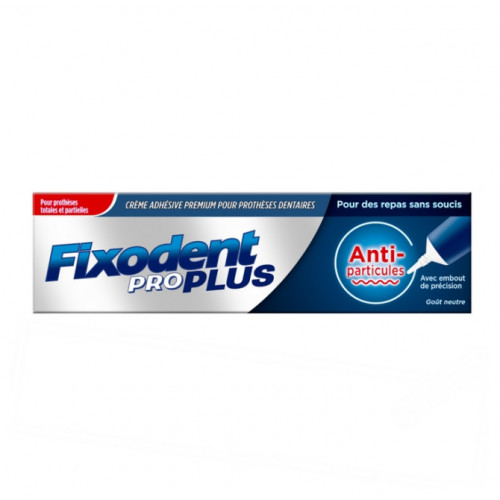 FIXODENT Pro Plus Food Seal Στερεωτική Κρέμα για Τεχνητές Οδοντοστοιχίες 40g [ΜΕΧΡΙ ΕΞΑΝΤΛΗΣΕΩΣ]