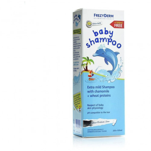 Frezyderm Baby Shampoo, 200ml & ΔΩΡΟ επιπλέον ποσότητα, 100ml