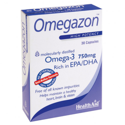 HEALTH AID OMEGAZON Omega-3 750mg 30 Κάψουλες