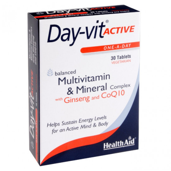 HEALTH AID Day-Vit Active 30 Ταμπλέτες
